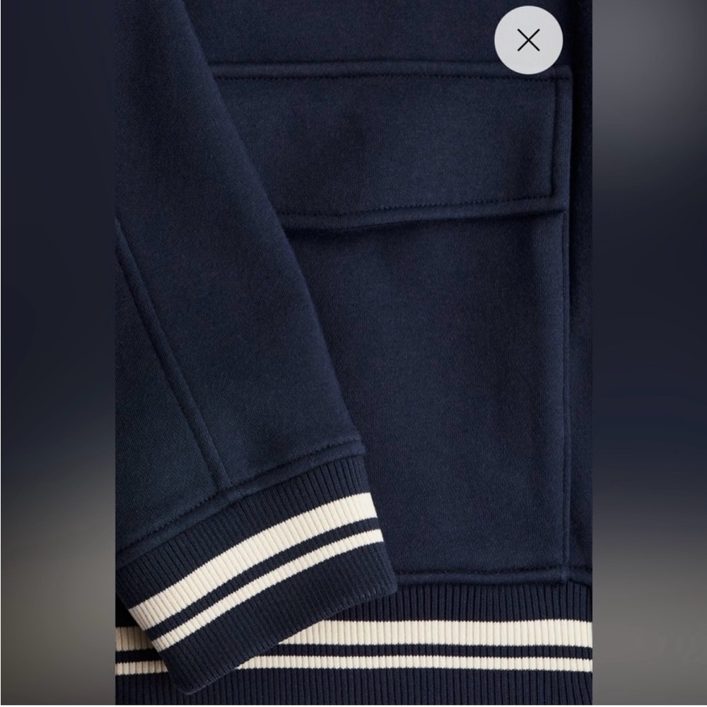 H&M Kids Boys Navy Varsity Sweatshirt
Jacket with New York Patch Size 12/14 NWT - Picture 3 of 9
